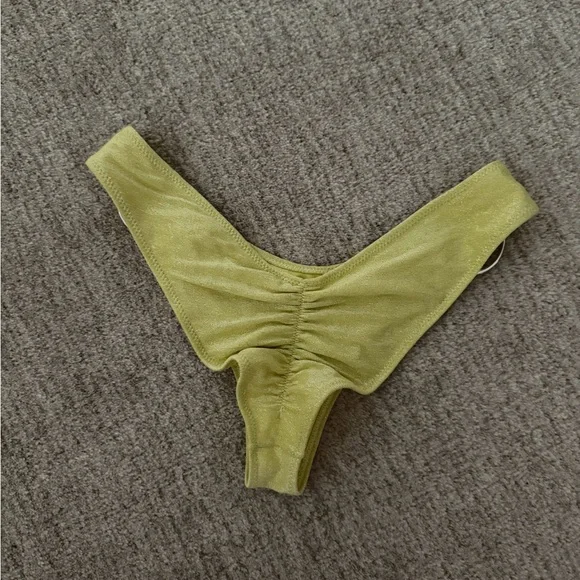 Montce Limon Sparkle Lulu Loop Bikini Bottoms - Picture 3 of 4